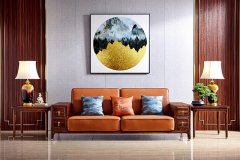 新中式家具，新中式家具裝修餐廳裝飾 掛什么畫風水好